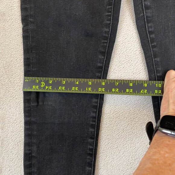 American Eagle Woman's Jegging Jeans Size 6 Regular Next Level Stretch Black - Picture 5 of 16